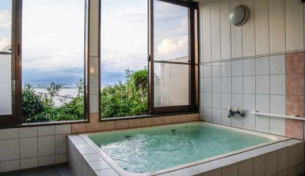 お風呂からの眺望