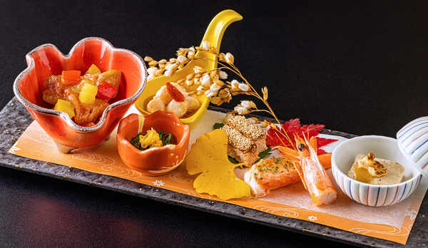 【ご夕食お料理一例＜前菜＞】