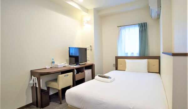 ※シングルルーム広さ８㎡〜９㎡・全室シモンズ製ベッド♪全室ウォシュレット完備♪