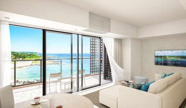 【デラックスフロア/デラックススイートA・B】2〜4階に位置した総面積56㎡超