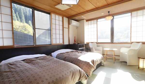 【1日1組限定】和室8畳ツイン特別客室【禁煙】