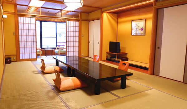 客室は全て和室です。全室トイレ付き♪予約状況・人数で決めさせて頂きますので指定は承っておりません。