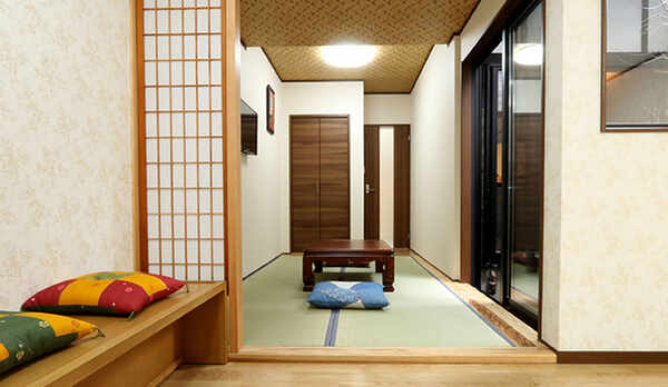 ・「すみれ・かえで」の部屋：3名様までお泊りいただけます