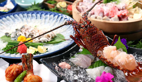 ふぐ&times;伊勢海老！豪華知多の味覚の饗宴♪