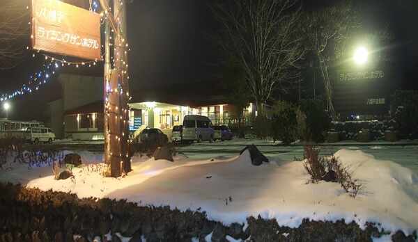 うっすら雪化粧ナイトバージョン＾＾