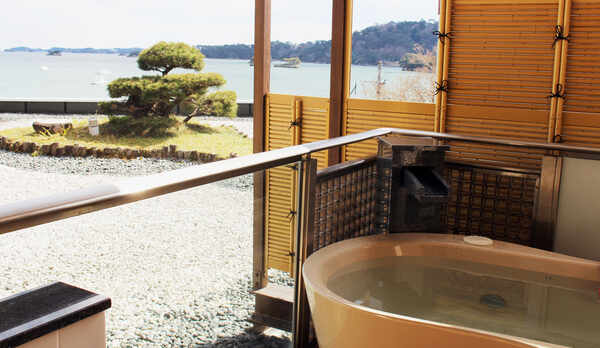 天然温泉露天？呂付客室「？あかり」③