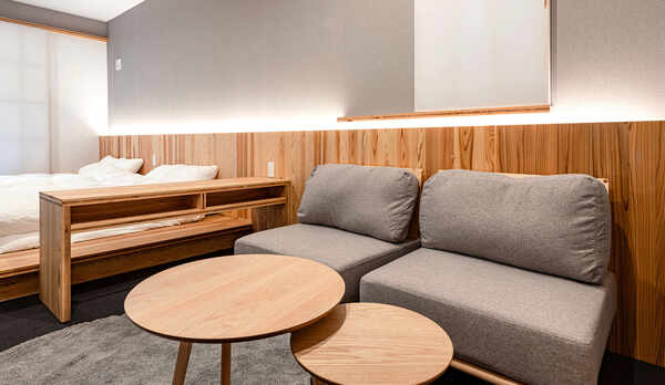 ・【スタンダードツイン・ソファ付】居住性に優れたインテリア