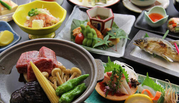 【夏　夕食一例】グレードアップ