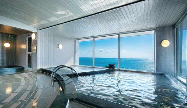海が見える大浴場