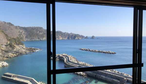 お部屋から太平洋を一望