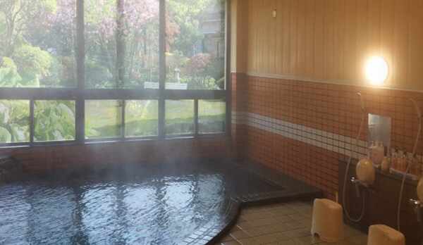 【風呂】源泉かけ流しの温泉