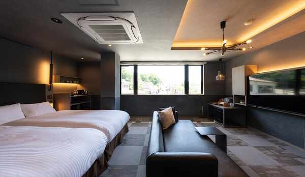 露天風呂ツインタイプ露天風呂付　客室②