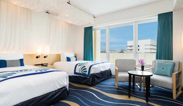 35㎡　シティビューツイン(6~10F) 一例