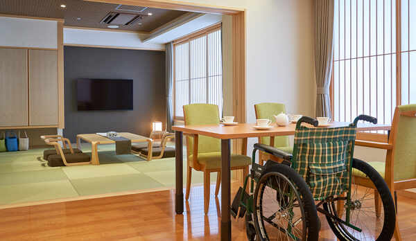 【2022年new】温泉付き客室（バリアフリー・ユニバーサルデザイン）（一例）