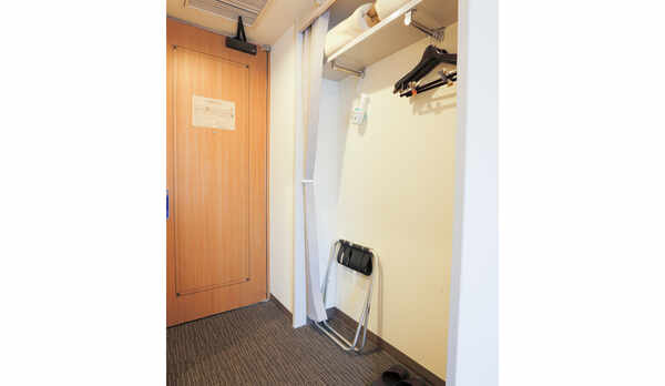 ツインルーム　クローゼット