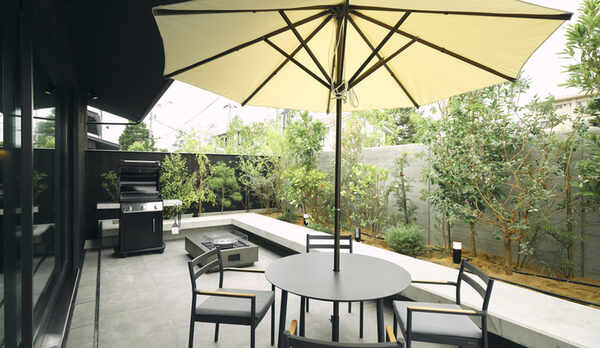 ヴィラ棟 漆光 BBQテラス