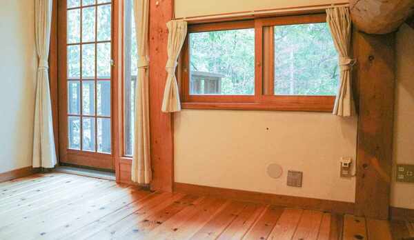 *お部屋（一例）ろっぢのゲストルームは全てロフトになります。