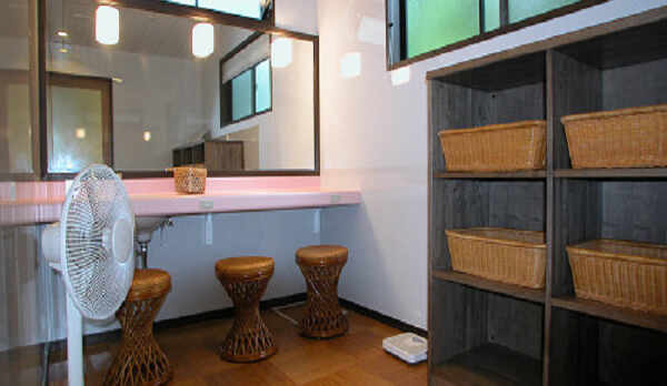 女湯『脱衣所』