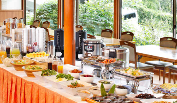 朝食バイキング