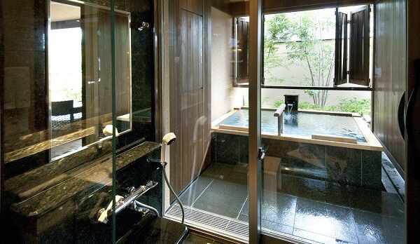 客室露天風呂（シャワーブース付以外のお部屋）