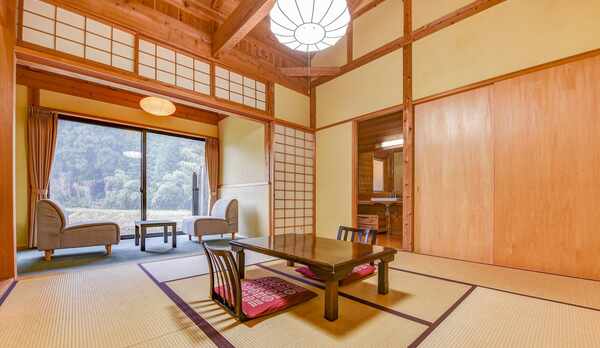 *【部屋(半露天付和室)2】1日1室限定！空いてたらラッキー★見つけたら即予約♪