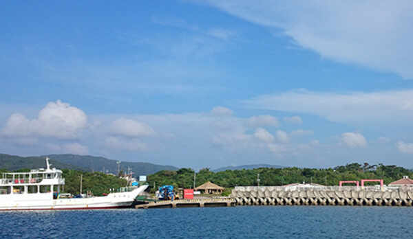 池田屋は大原港から歩いてすぐ