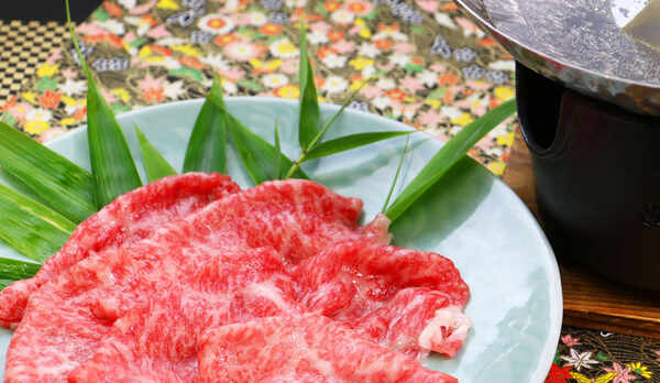 ■ご夕食グレードアップ＿山形牛しゃぶしゃぶのお肉が増量！山形牛を満喫したいならこのプランで！