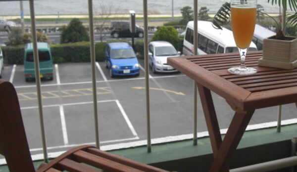 和らぎツインのバルコニー