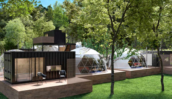 【ラグジュアリルーム】8Mドームテント