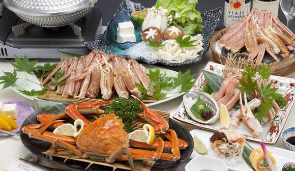 *活け蟹三昧♪（一例）