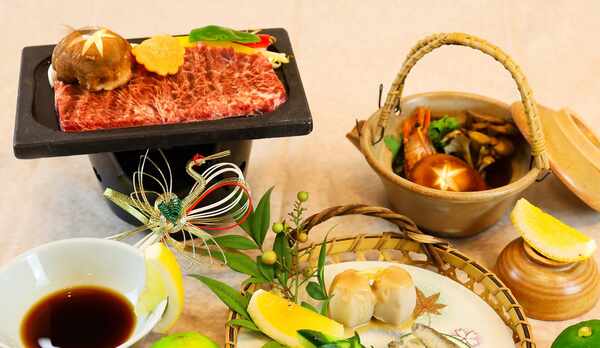 黄金かぼす料理