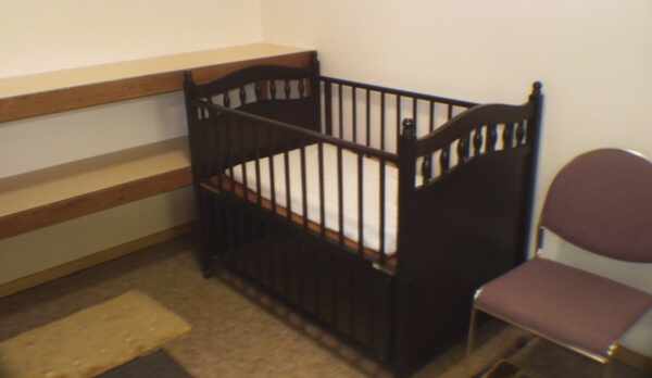 女性脱衣室　ベビーベット