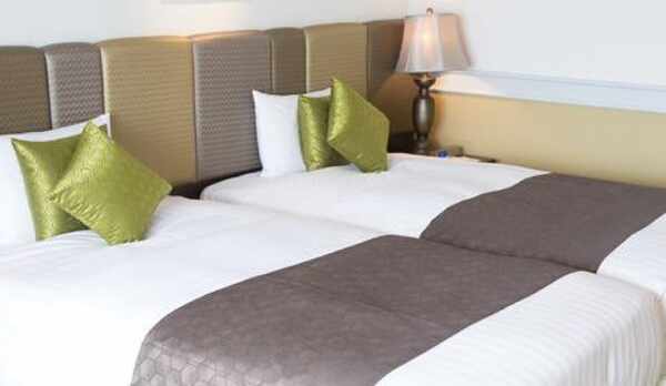 【本館】スランバーランド製ベッド採用