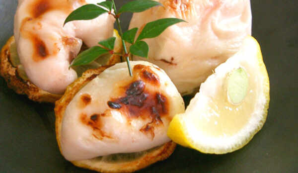 【焼き白子】外は香ばしく、中はクリーミーで濃厚