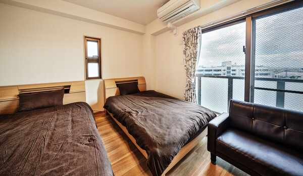 【1K】ベッドルーム