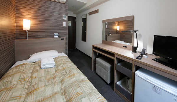 ・【全室禁煙】シングルルーム【個別Wi-Fi完備】