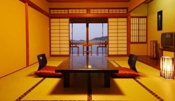 景勝　三ツ島を正面にのぞむ景色は癒されます