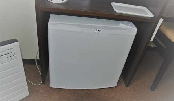 全室冷蔵庫を完備