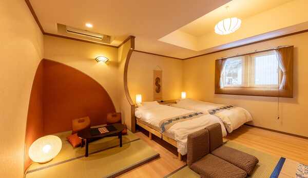 RoomNo：1　Akari  　スーペリアツイン53㎡