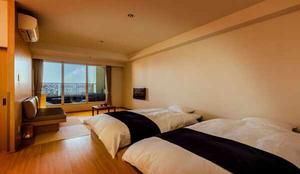 露天風呂付和洋室　※客室の一例