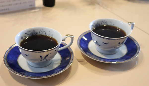 ウェルカムコーヒーをどうぞ。