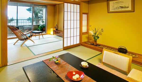 【はぎ】●眺望日本海＊萩指月温泉●ICHIRIN DX露天風呂付客室/禁煙●海景色に癒されて♪