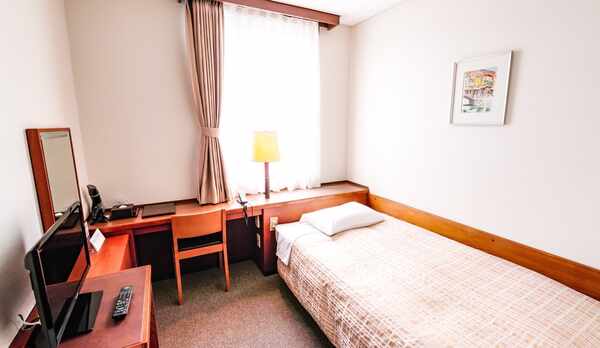 【シングルルーム】１１平米のコンパクトサイズのシングルルーム