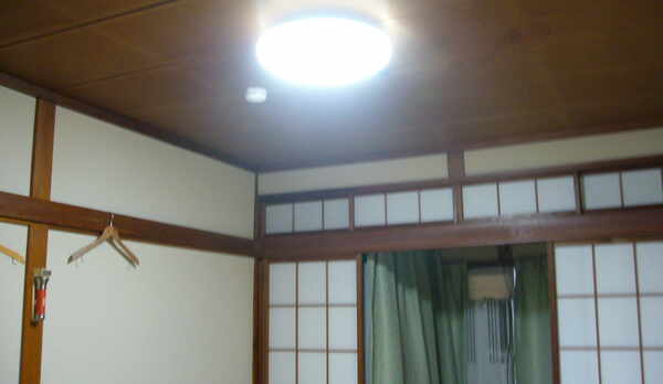 ＬＥＤ照明にリニューアル