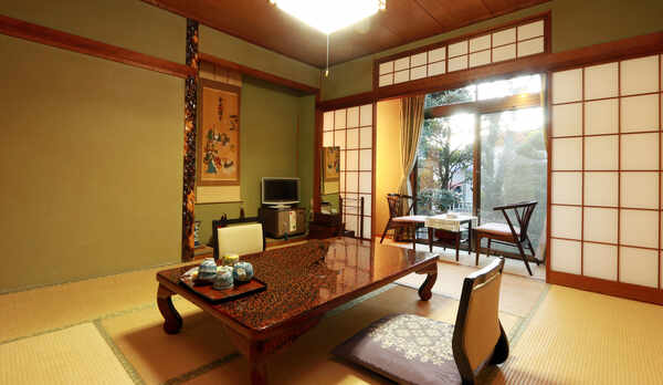 ◆お部屋は全室和室になります。静かで落ち着いた和の雰囲気の中で、ゆったりとお寛ぎ下さい。