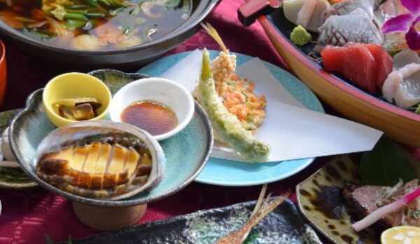 鮑付きのプラン