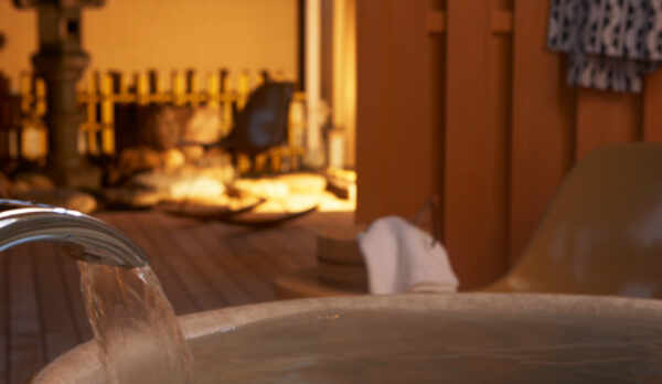 コンフォートスイート／客室露天風呂