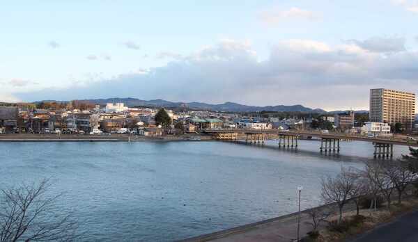 *【お部屋からの景色一例】お部屋は全室リバービュー。朝は特にすがすがしいです♪