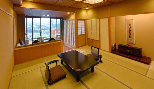 温泉露天風呂付和室　一例