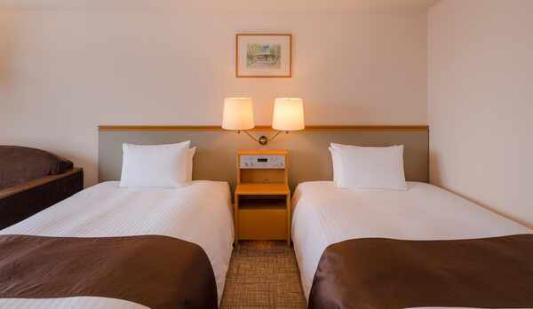 *【洋室ツインルーム】ご夫婦やカップルにおすすめのお部屋です